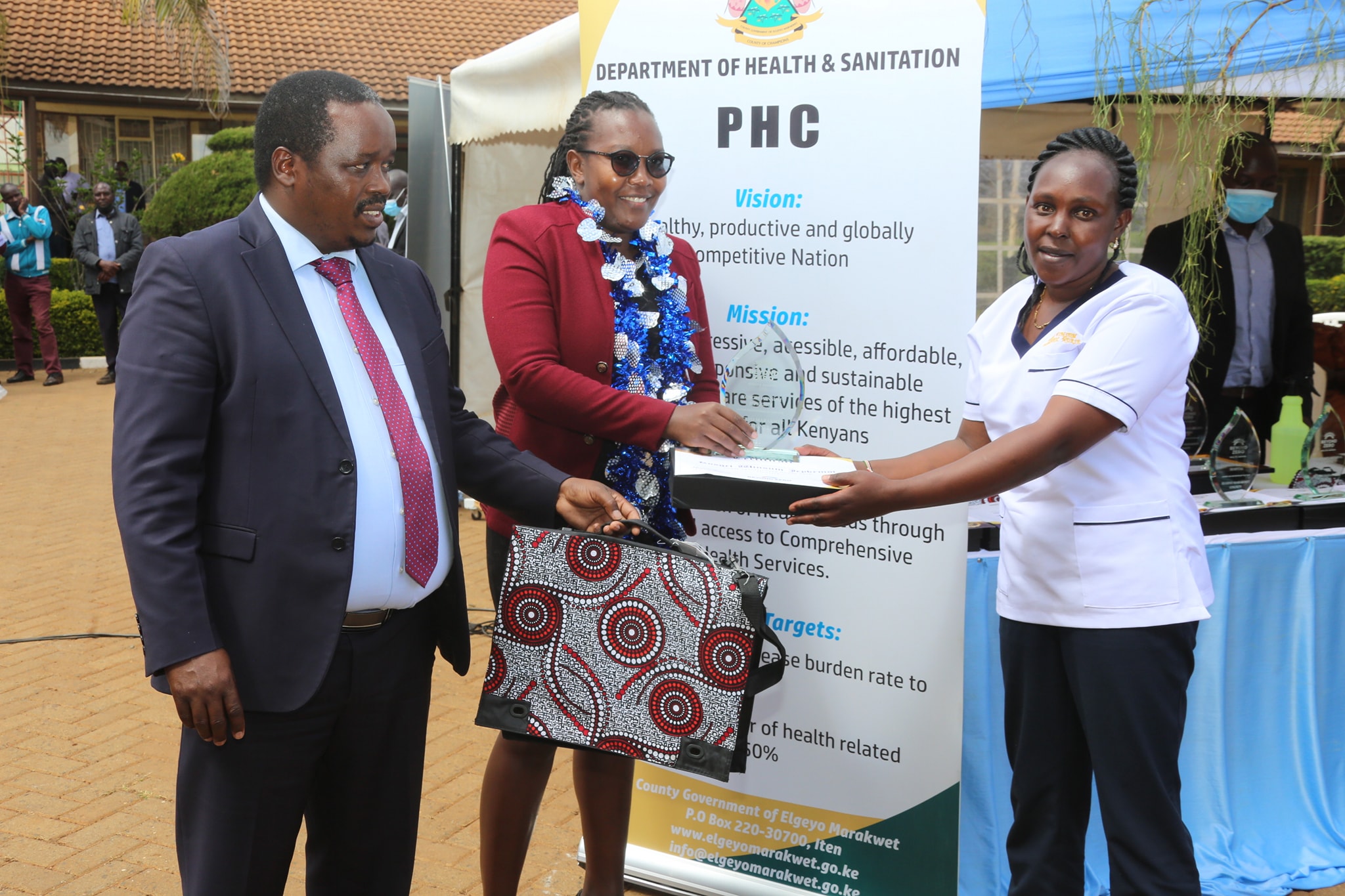 Health workers feted
