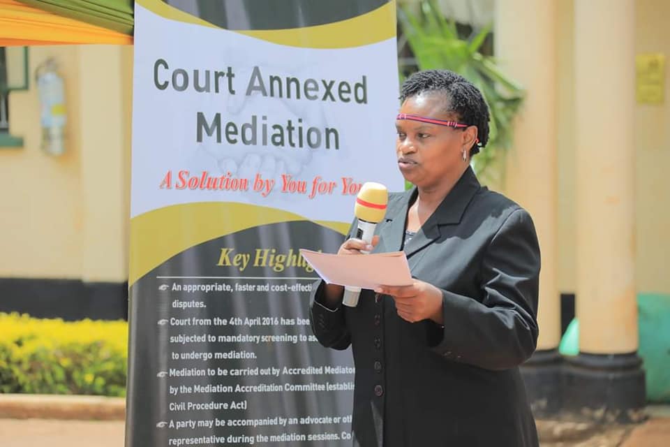 Launch of Mediation Center at Iten
